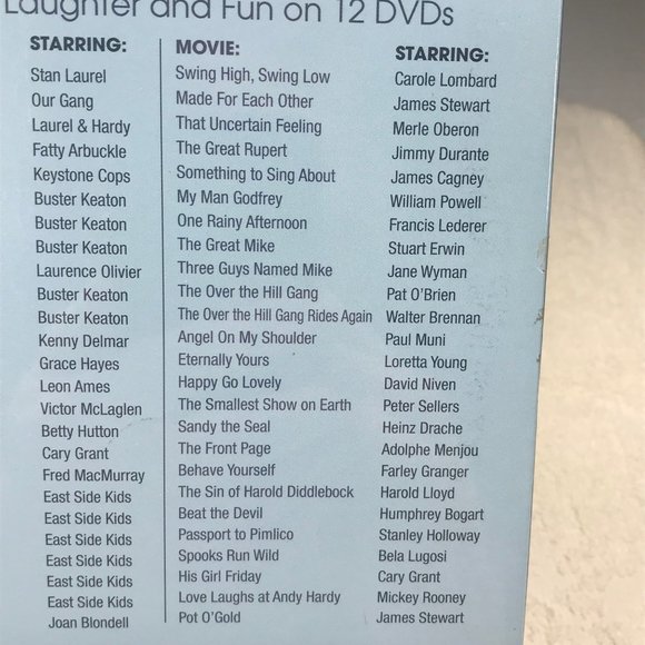 Comedy DVD 50 Movie Pack On 12 Discs New - Picture 5 of 7